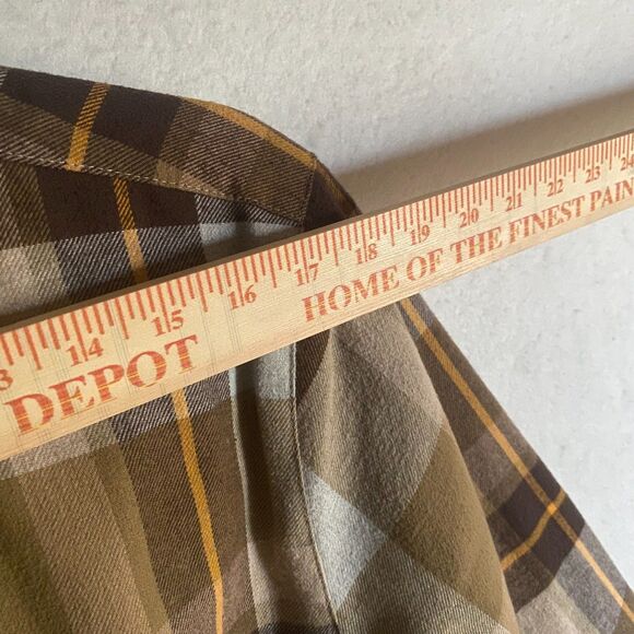 Volcom Khaki Insulated Riding Flannel Shirt Jacket - Sz M (Medium) - Picture 5 of 7